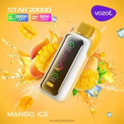VOZOL Amazon - VOZOL STAR 20000 ghiaccio al mango 8TN2V408