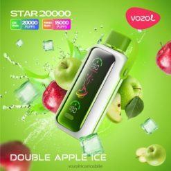 VOZOL Nicotina - VOZOL STAR 20000 doppio ghiaccio alla mela 8TN2V402