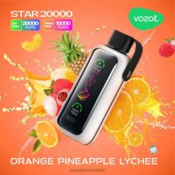 VOZOL Sigaretta Elettronica - VOZOL STAR 20000 litchi all'arancia e ananas 8TN2V410